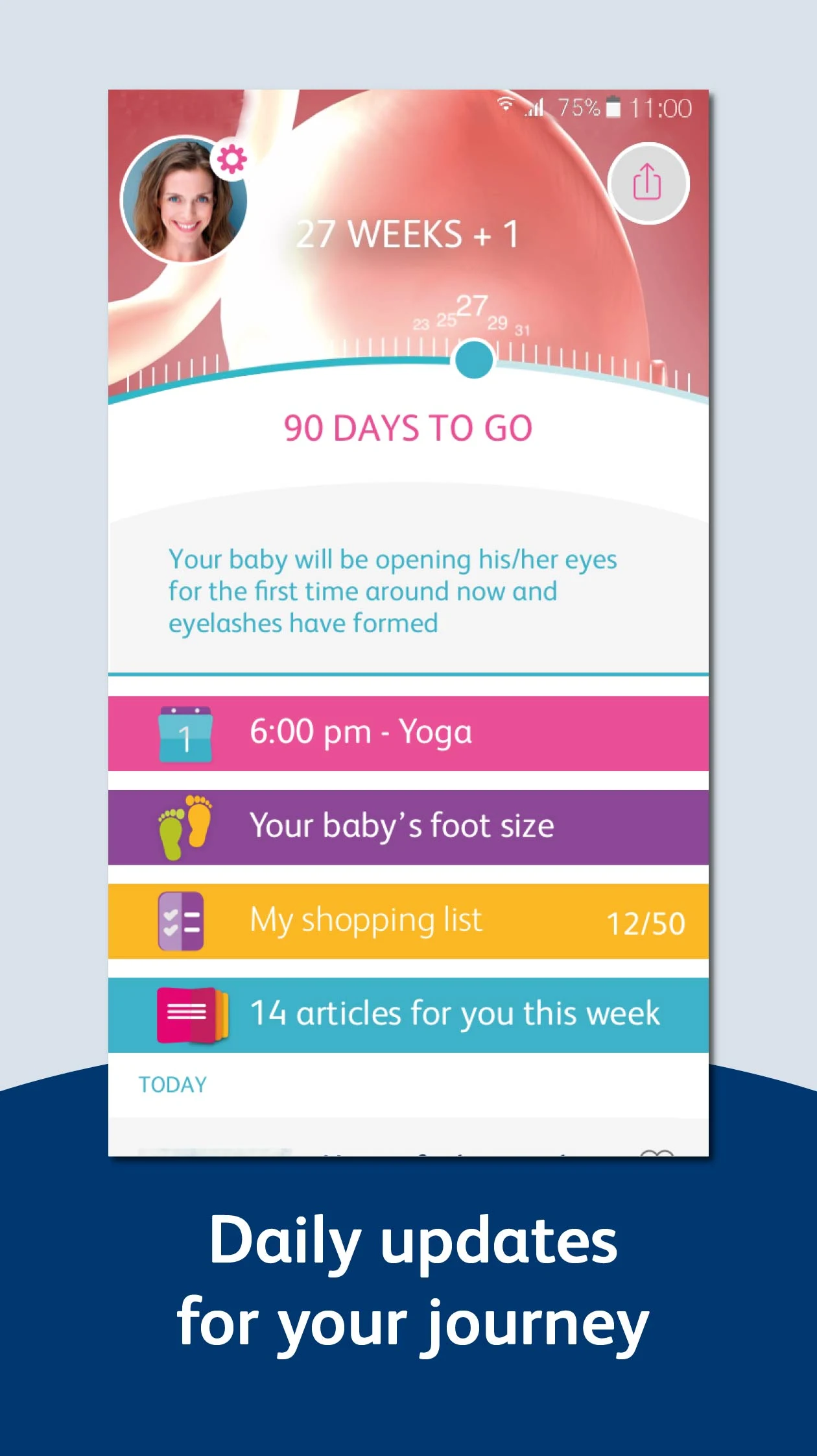 Bounty - Pregnancy & Baby App screenshot